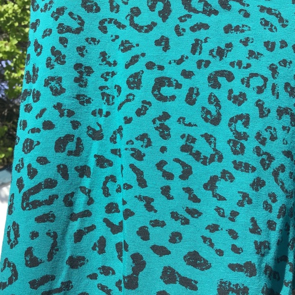 2/$25 Divided H&M Teal Patterned Leggings, 10 - Picture 7 of 15